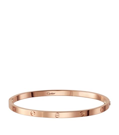 cartier love bracelet rose gold small|cartier love bracelet gold plated.